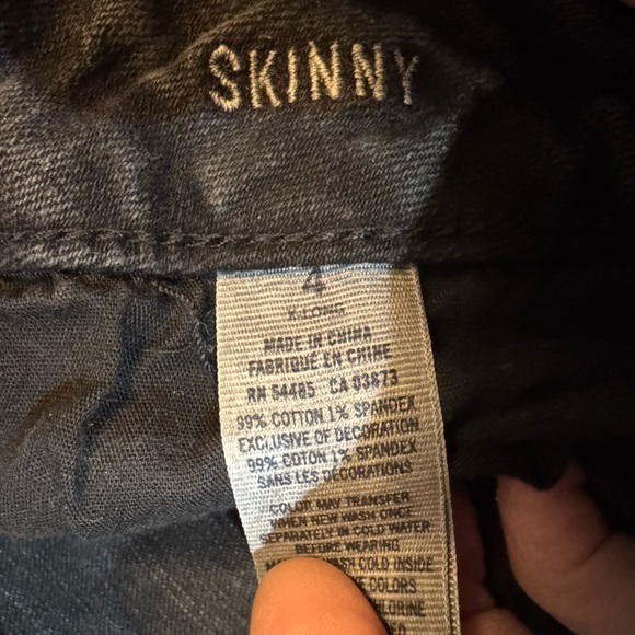 AE 🦅 Classic Black Women's Skinny Jeans - Picture 2 of 12